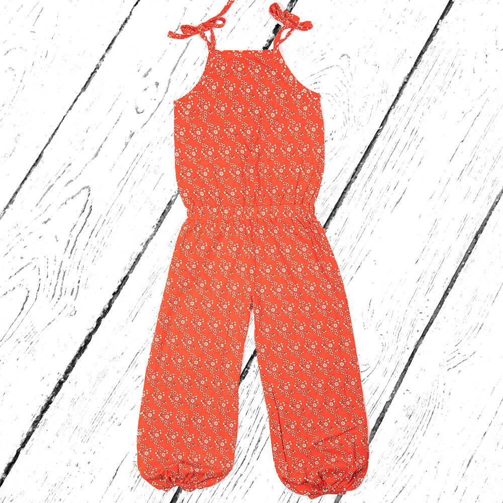 Albababy Trägeranzug Flower Liberty Jumpsuit Orange com