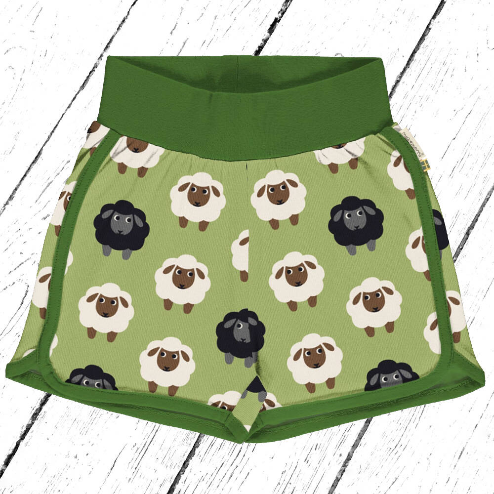 Maxomorra Runner Shorts SHEEP