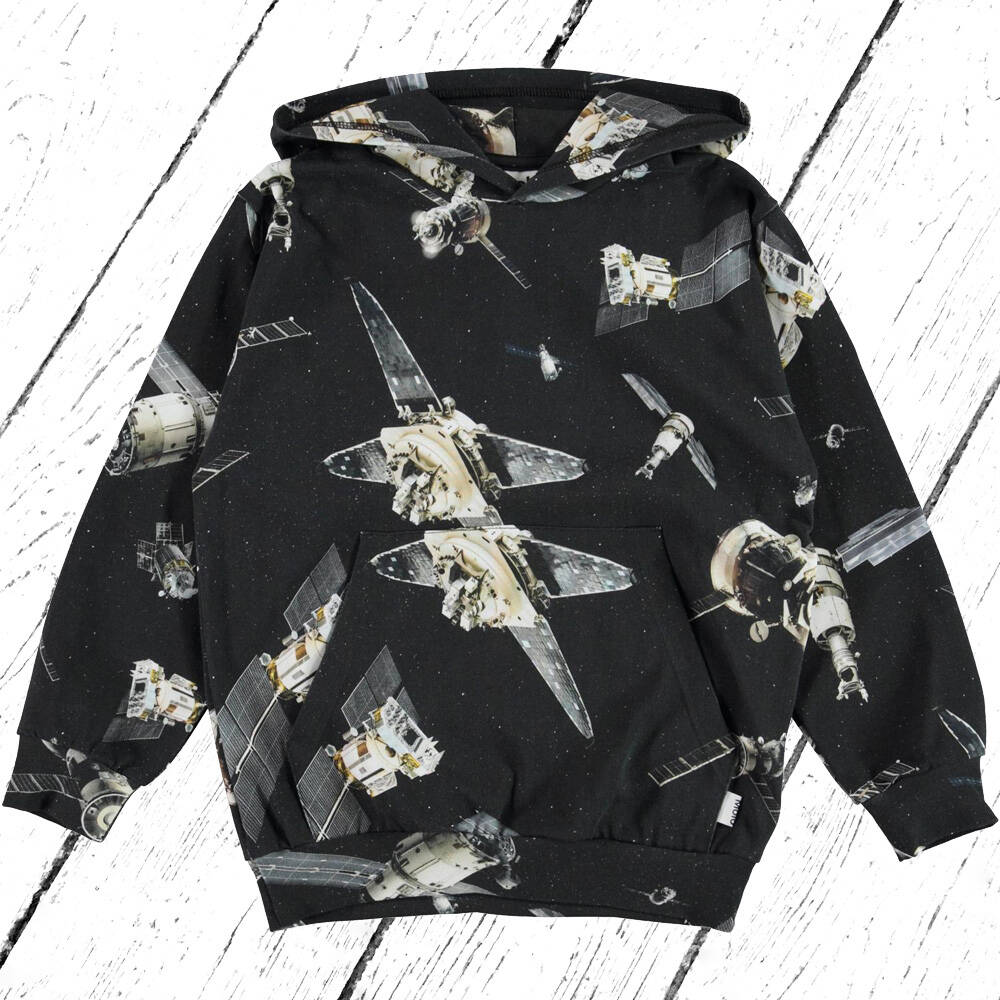 Molo Sweatshirt Mowmi Hoodie Space Satellite