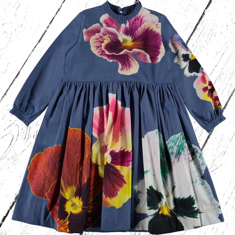 Molo Kleid Cami Blue Pansy