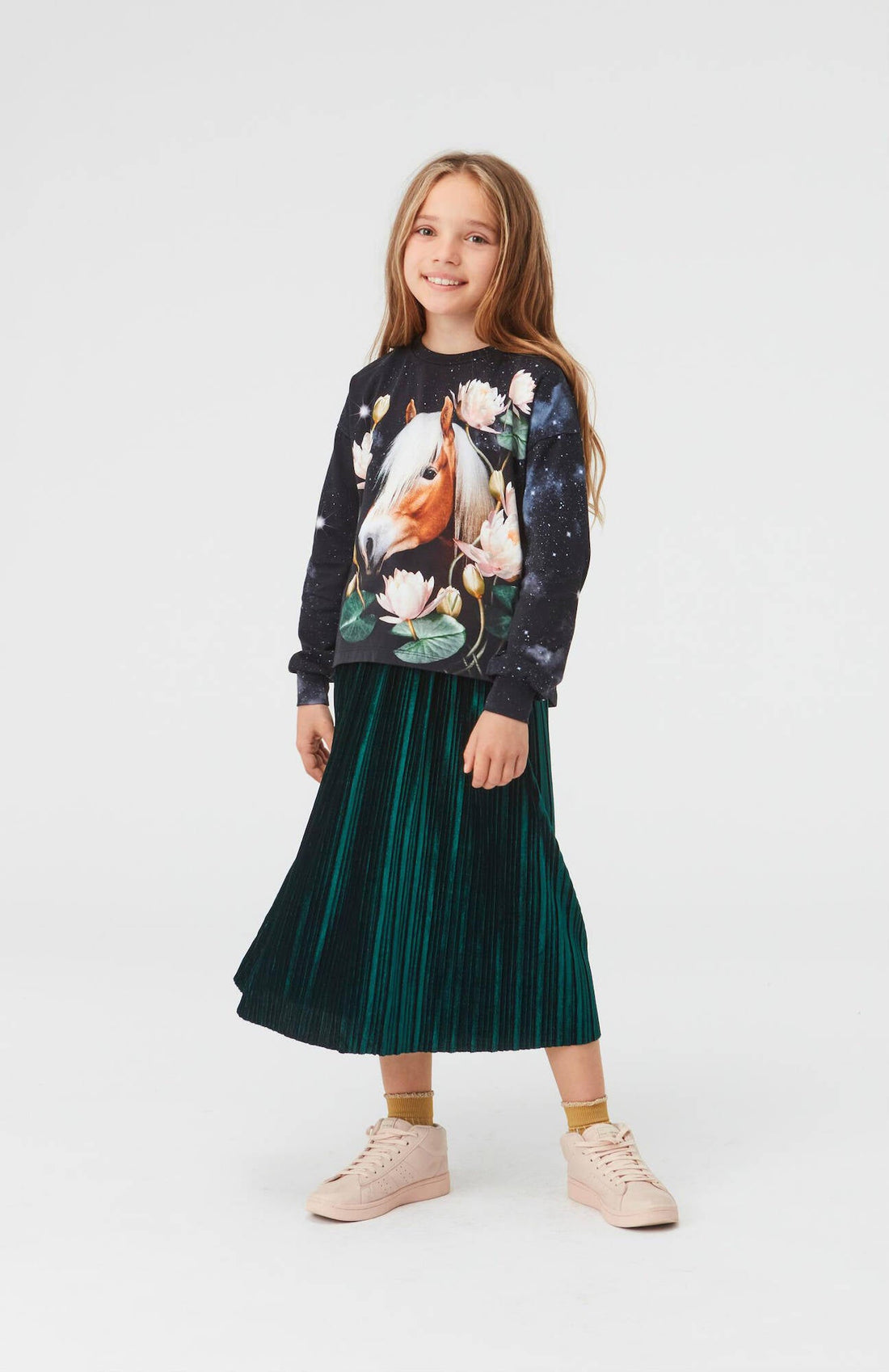 Molo Shirt Reniza Water Lily Horse