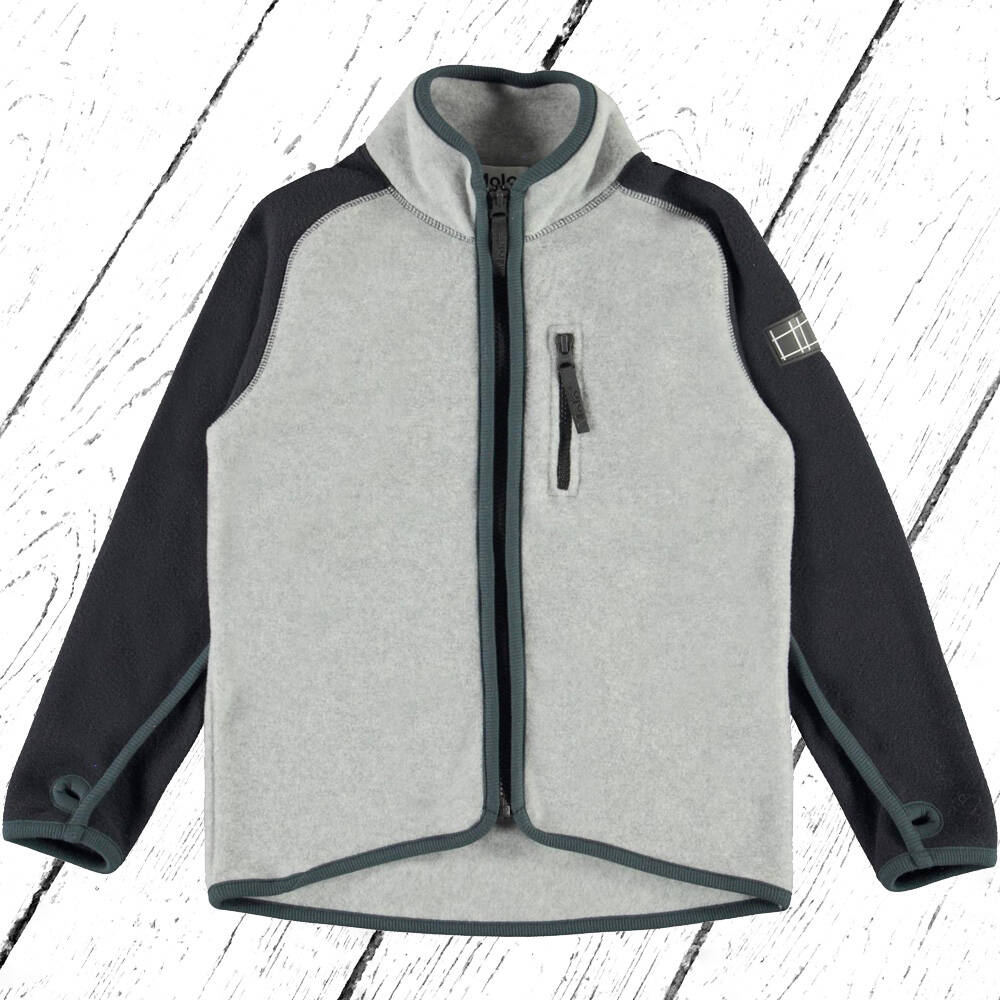 Molo Fleecejacke Ulrick Grey Melange