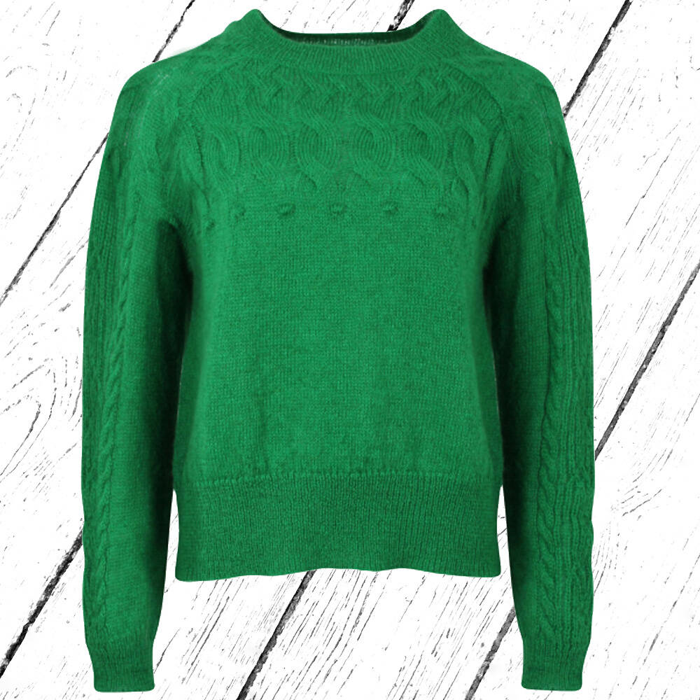 Danefae Ladys Strickpulli Aarluk Sweater Green