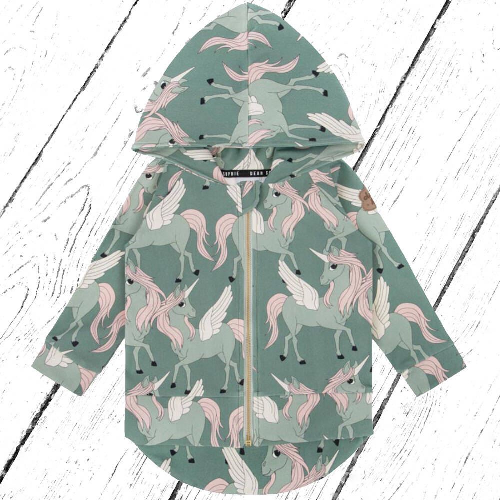 Dear Sophie Sweatjacke Hoodie PEGASUS GREEN