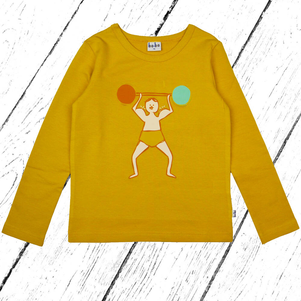Baba Kidswear Longsleeve Shirt Honey Strong Man