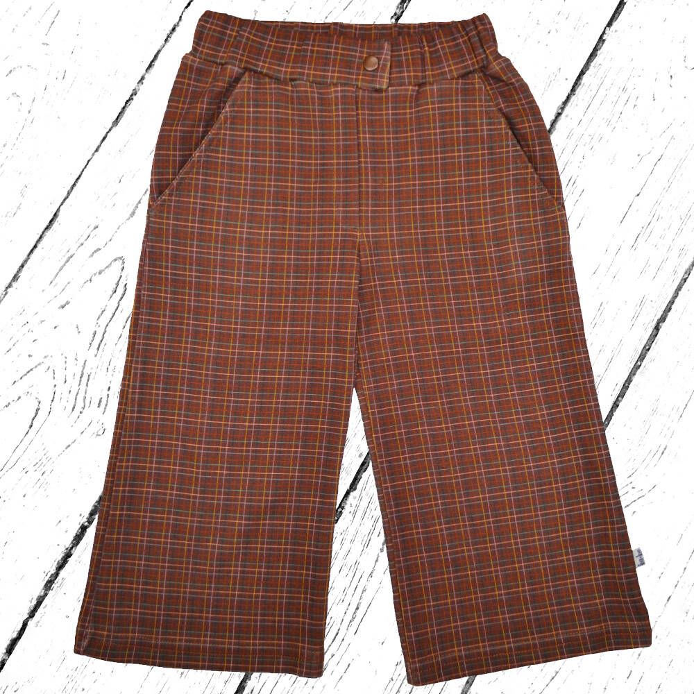 Baba Kidswear Hose Culotte Brown Check