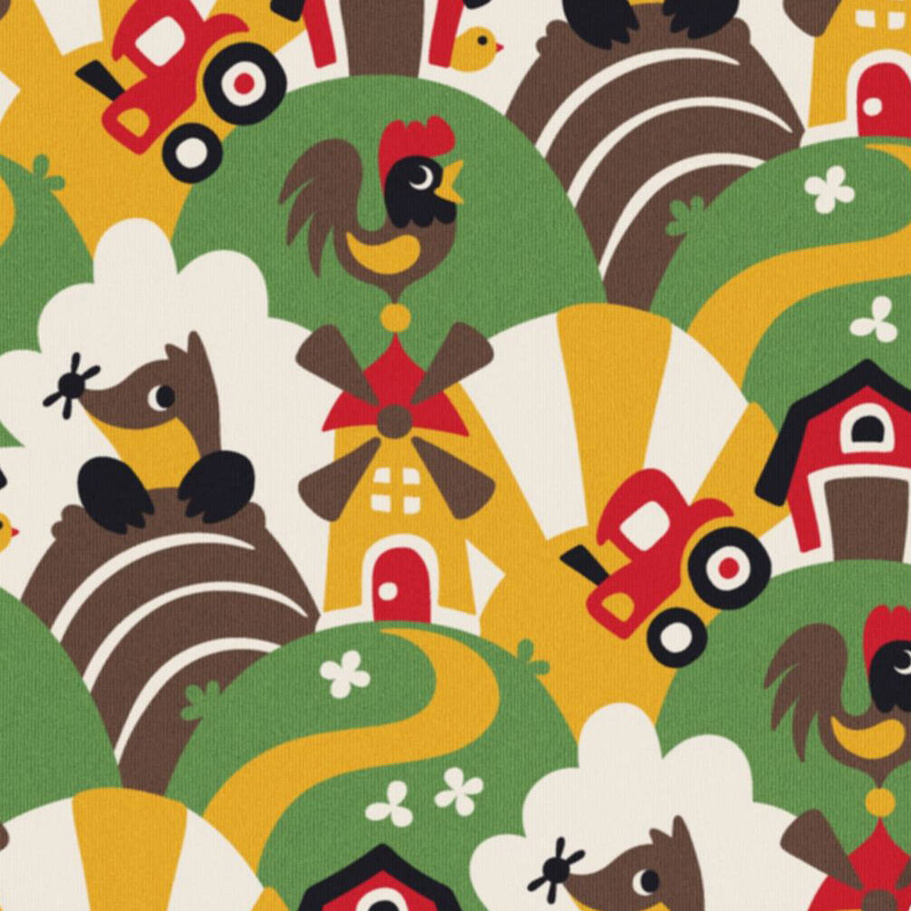 Maxomorra Mütze Hat Velour FARM