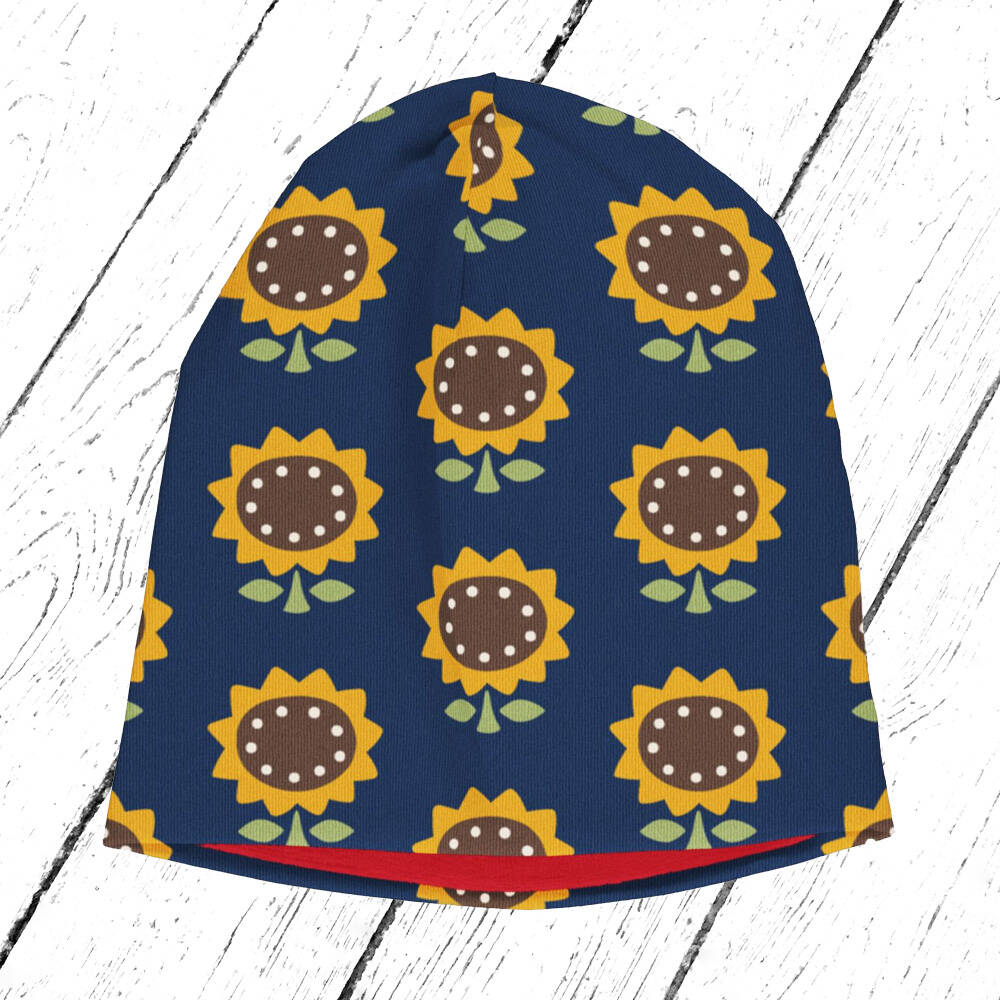 Maxomorra Mütze Hat Velour SUNFLOWER