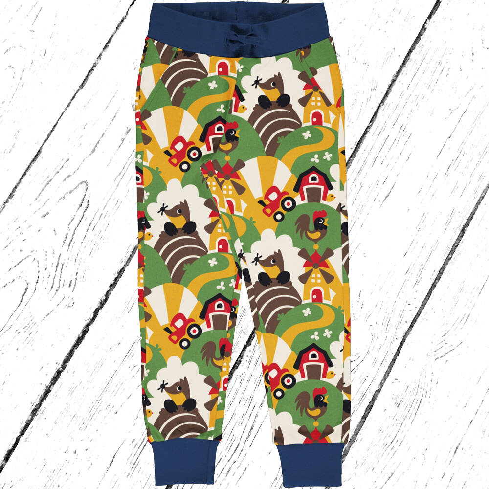 Maxomorra Hose Sweatpants FARM