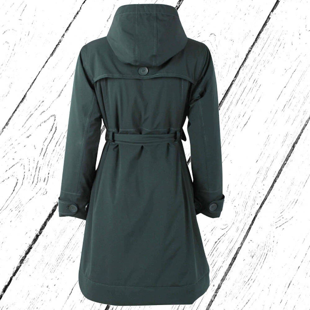 Danefae Wintermantel Else Stretch Winter Jacket Black Green