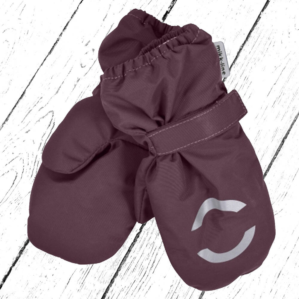 Mikk-Line Handschuhe Nylon Mittens Fudge