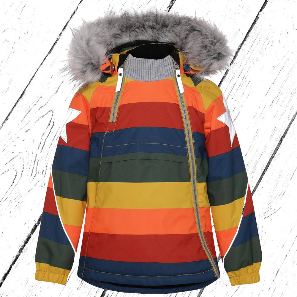 Molo Winterjacke Hopla Fur Rainbow