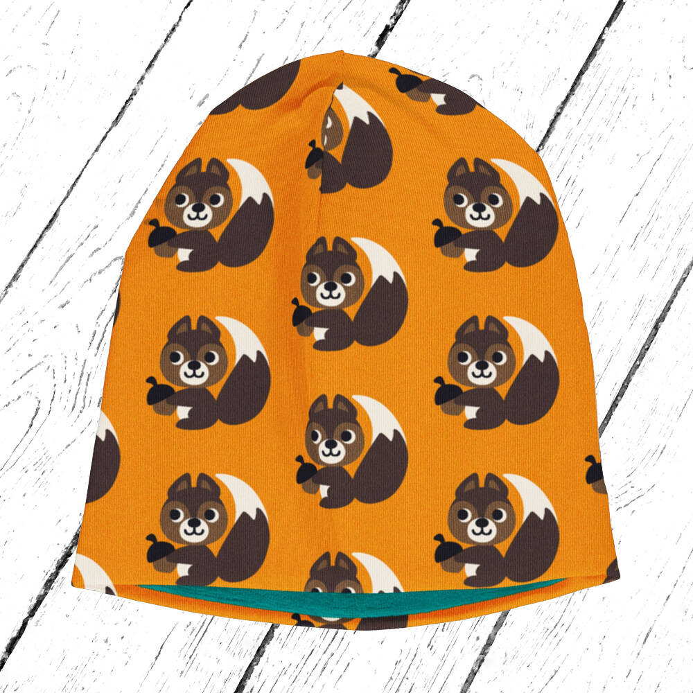 Maxomorra Mütze Hat Velour SQUIRREL