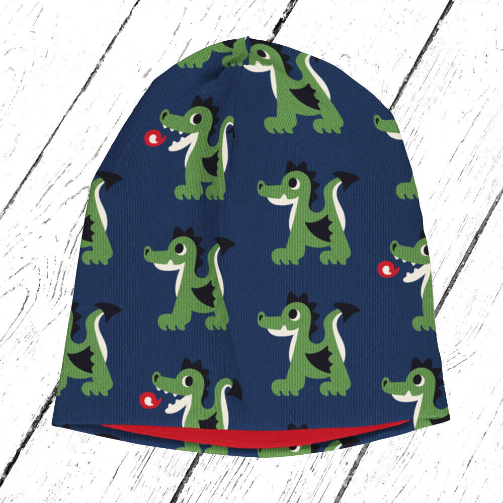 Maxomorra Mütze Hat Velour DRAGON