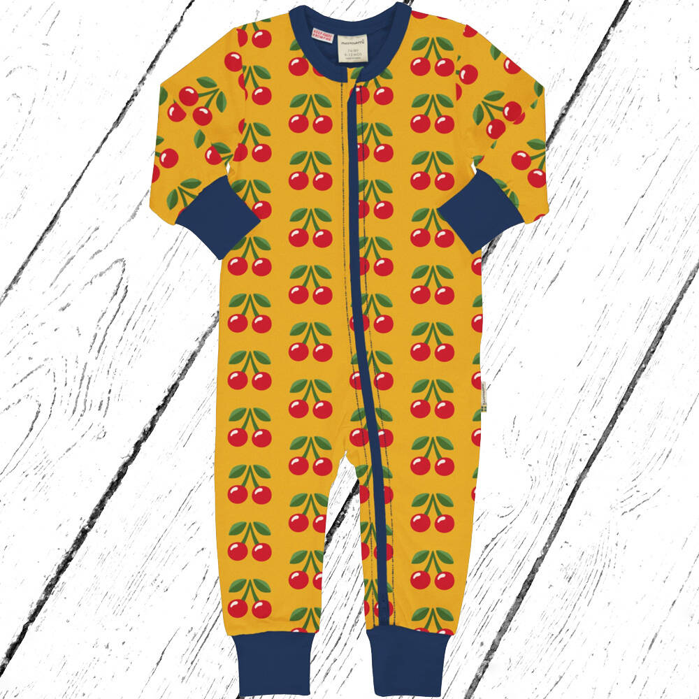 Maxomorra Overall Rompersuit CHERRY
