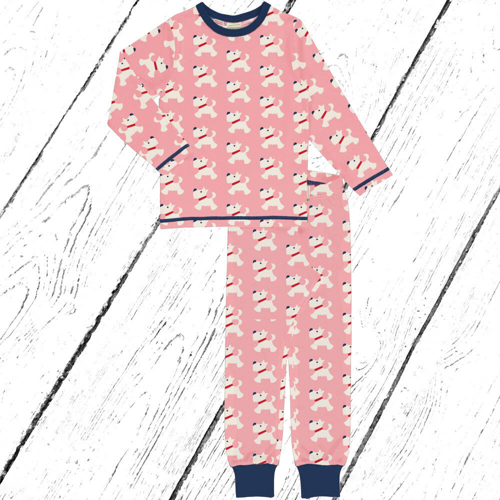 Maxomorra Schlafanzug Pyjama Set SCOTTIE