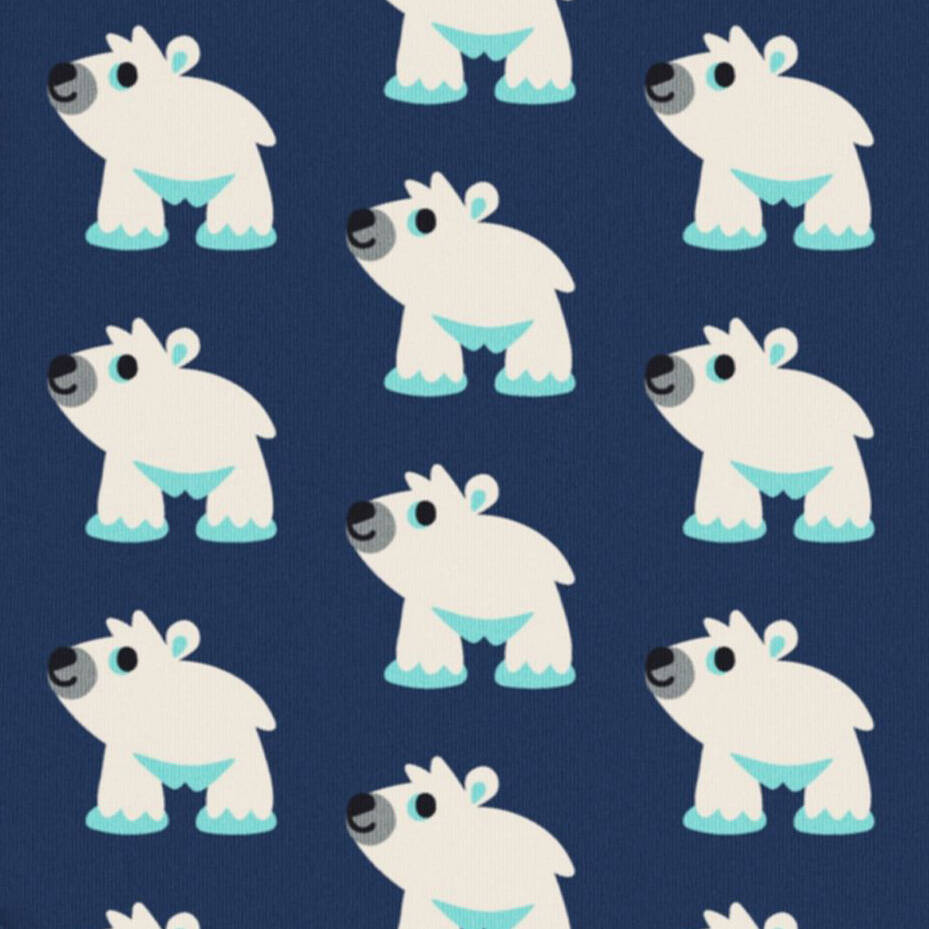 Maxomorra Kleid POLAR BEAR