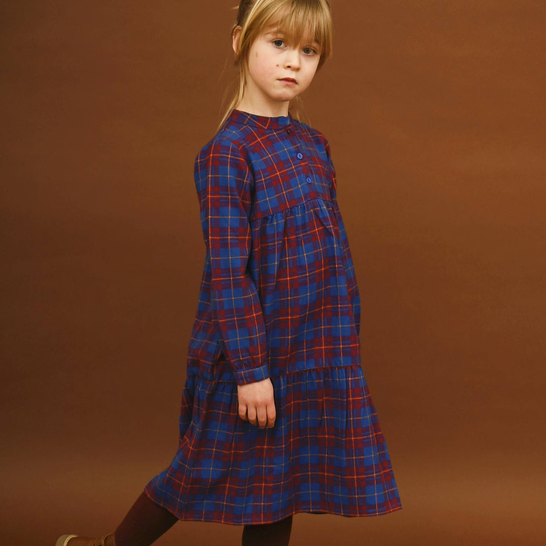Lily Balou Kleid LIZZY Dress Blue Tartan