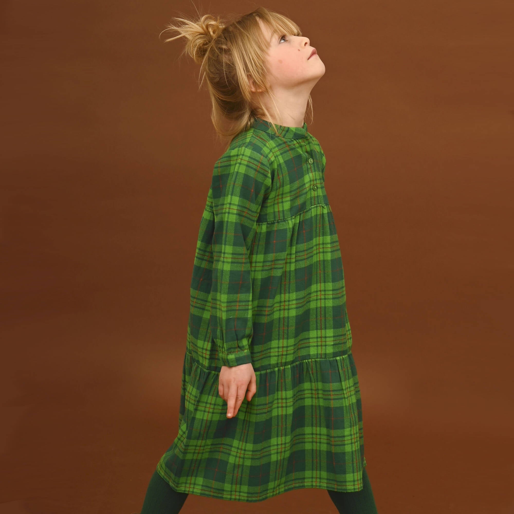 Lily Balou Kleid LIZZY Dress Green Tartan