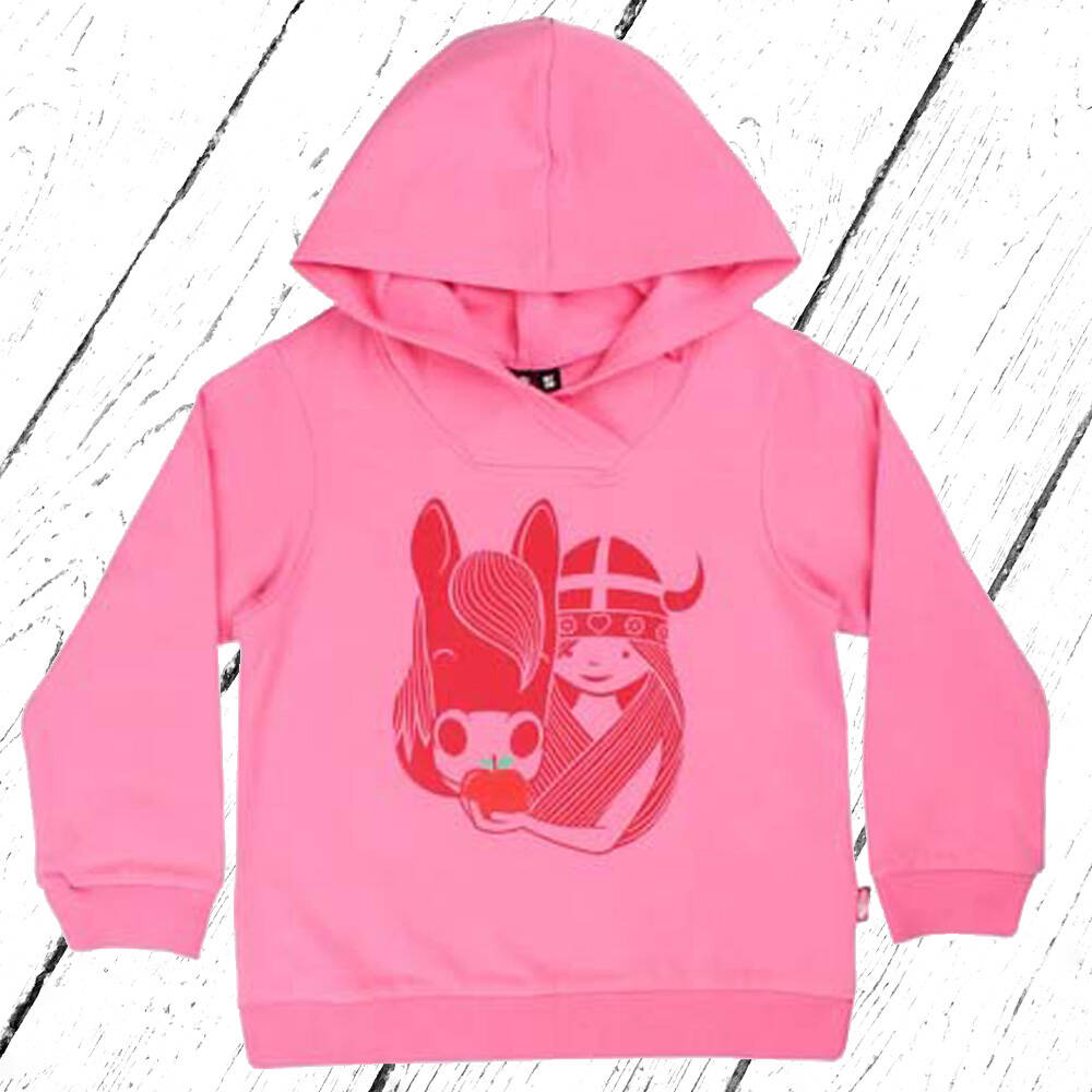 Danefae Sweatshirt Ulrikke Hoodie Happy Pink IDUNN