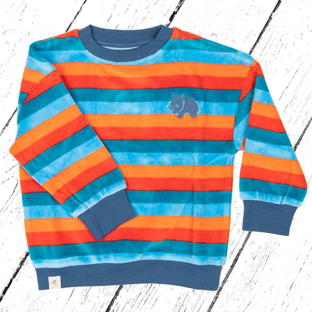 Albababy Pulli My Favourite Sweat Dragon Fire Big Stripes