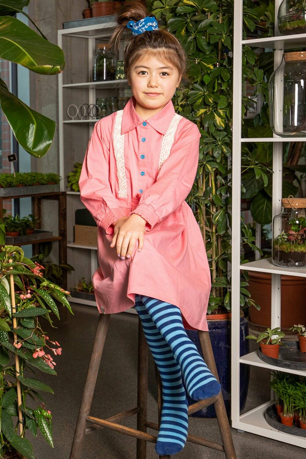 Albababy Everyday Shirt Dress Strawberry Ice