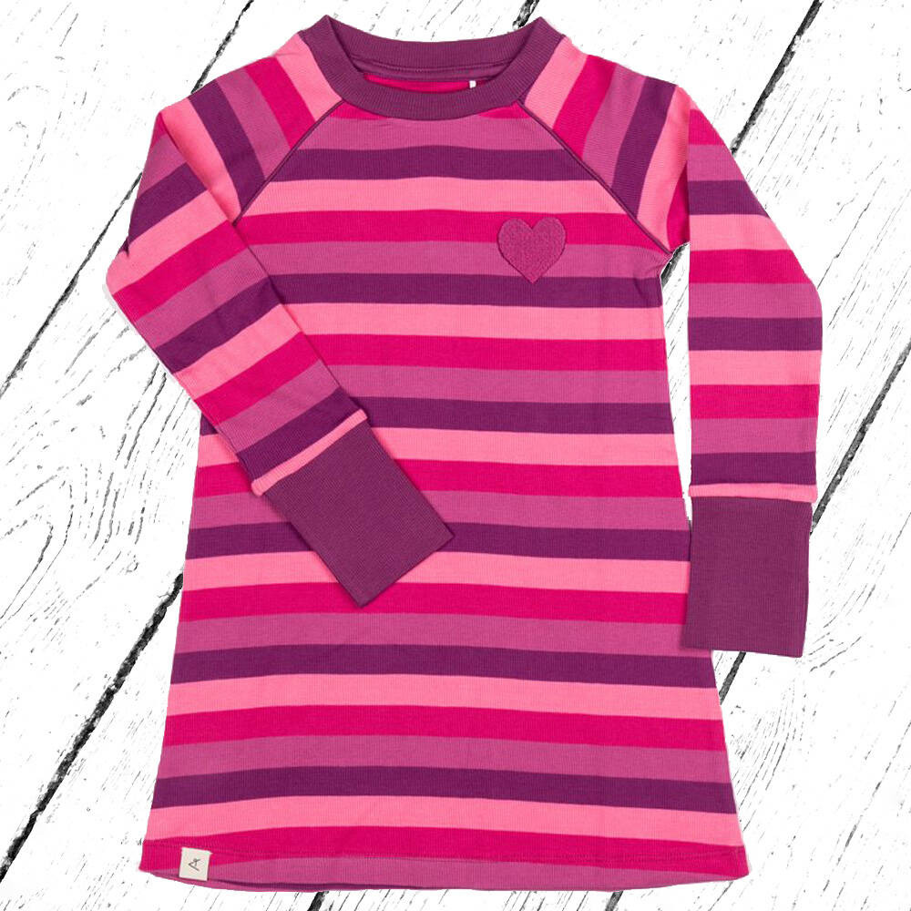 Albababy Kleid Everyday School Dress Very Berry Big Stripes