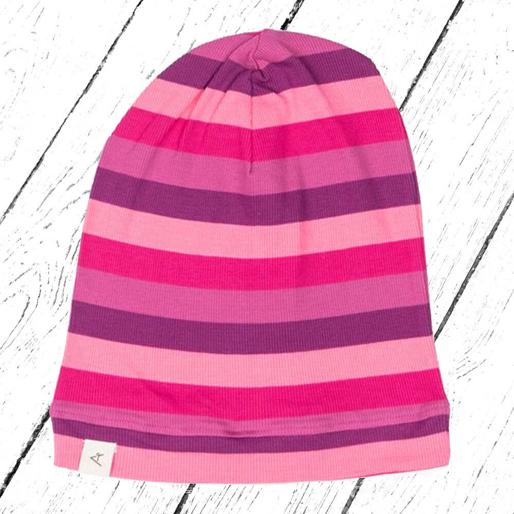 Albababy Mütze Pointed Hood Very Berry Big Stripe