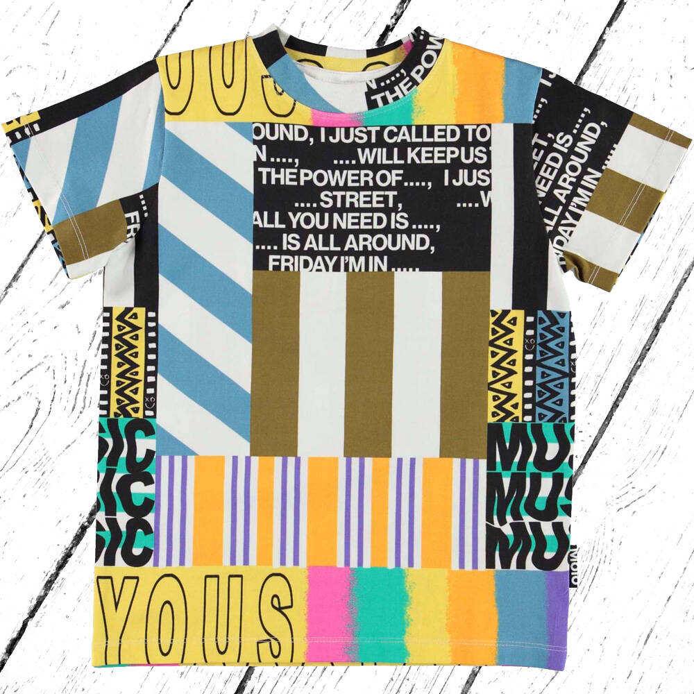 Molo T-Shirt Road Print Work