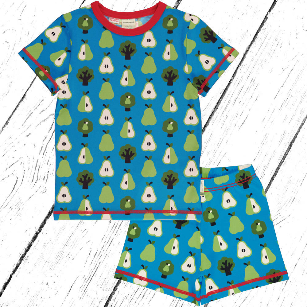 Maxomorra Schlafanzug Pyjama Set PEAR