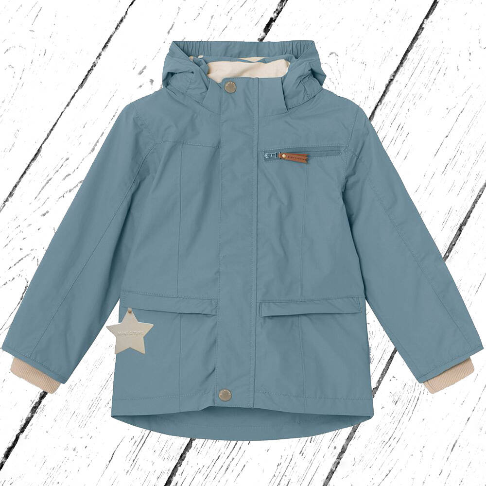 Mini A ture Outdoorjacke Vestayan Jacket Fleece Windward Blue