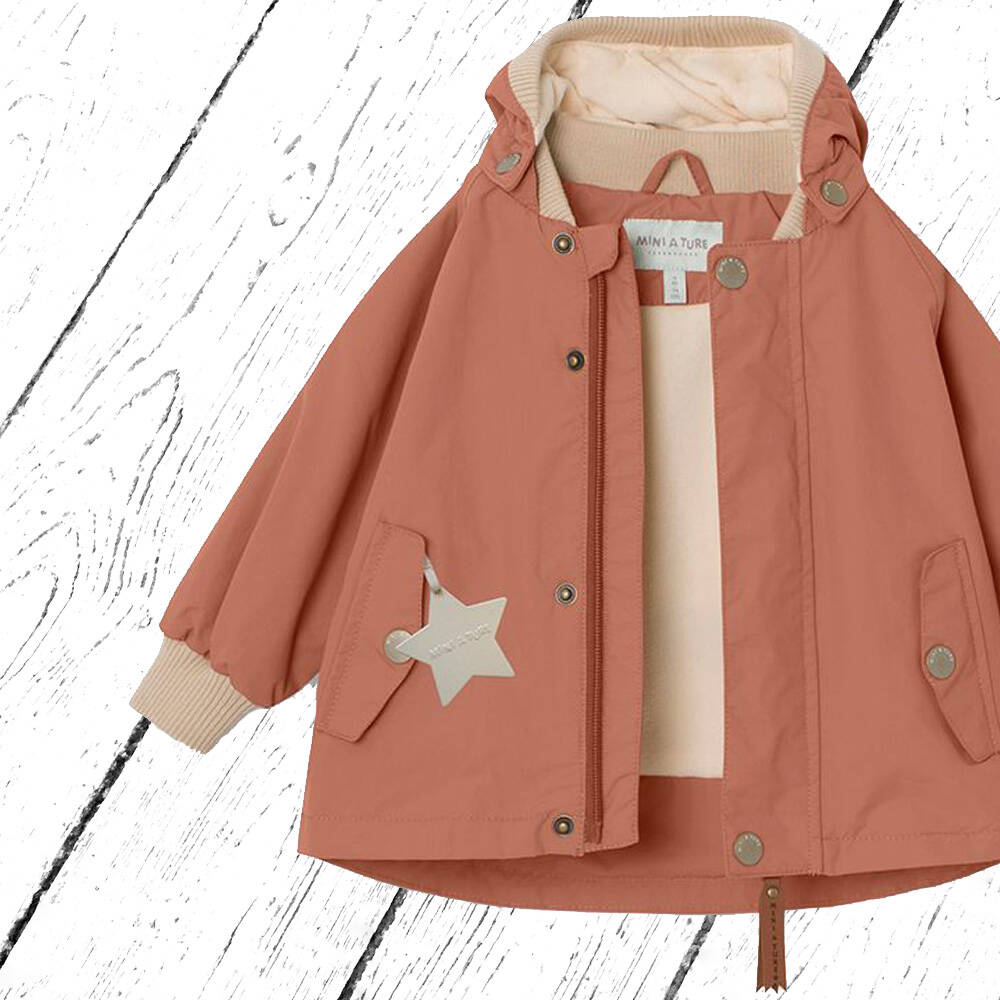 Mini A ture Outdoorjacke Wally Jacket Wood Rose