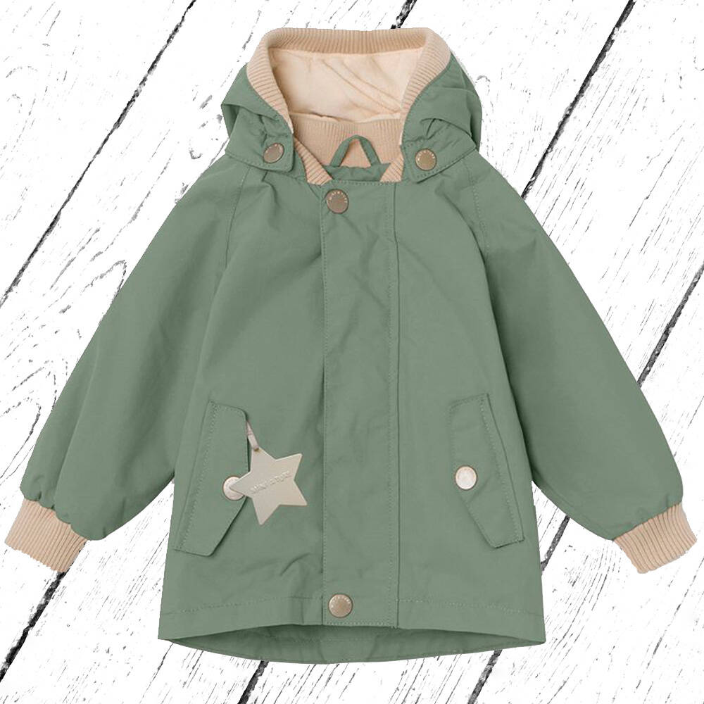 Mini A ture Outdoorjacke Wally Jacket Granite Green