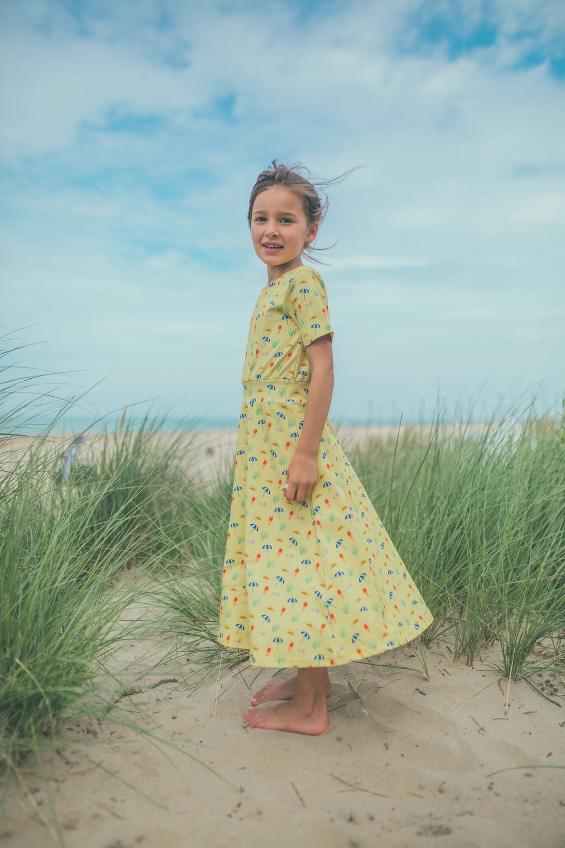 Baba Kidswear Kleid Charlotte Long Dress Sunday