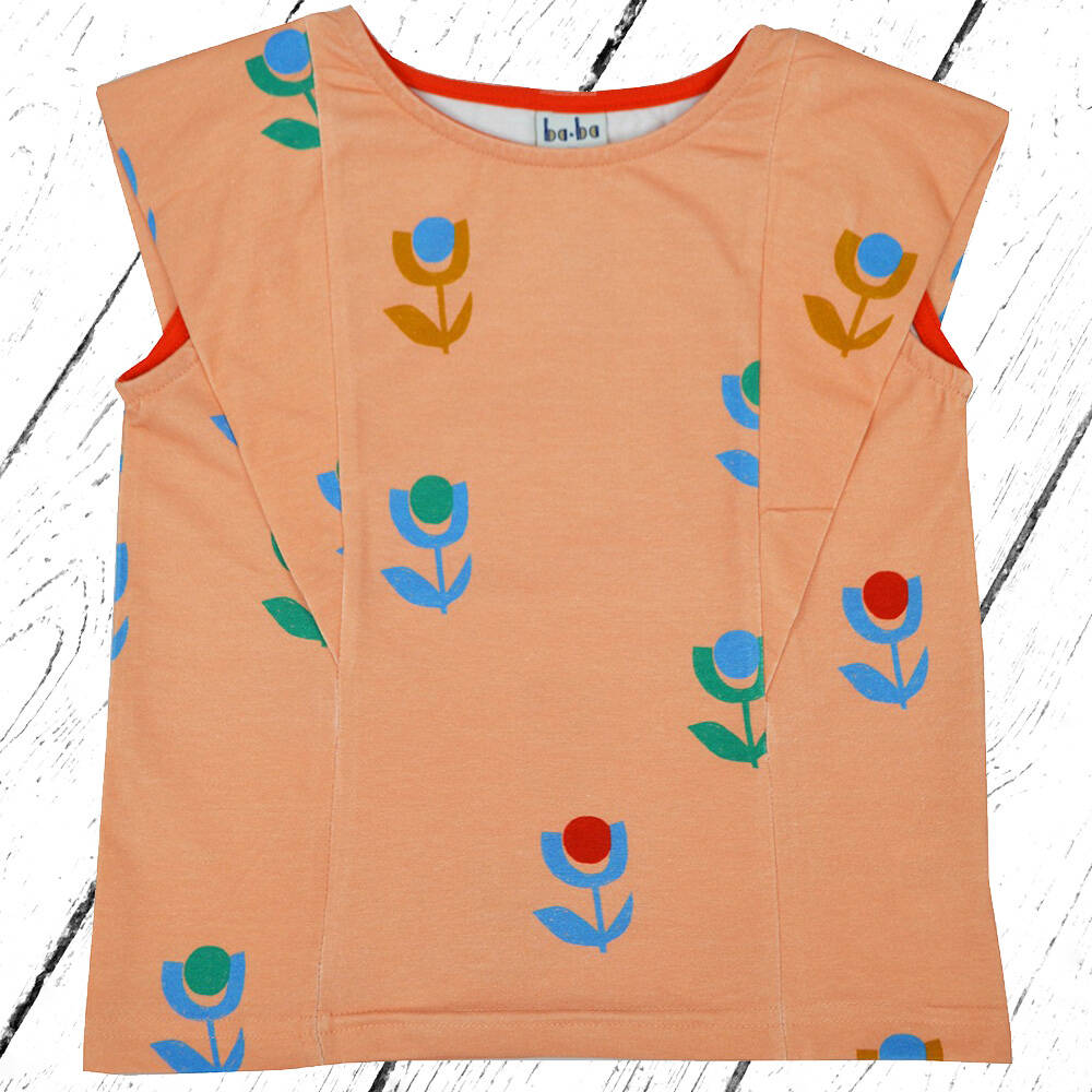 Baba Kidswear T-Shirt Daphne Shirt Flower Stamp