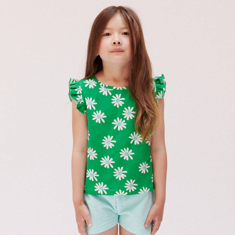 Lily Balou T-Shirt Eline Top Daisies
