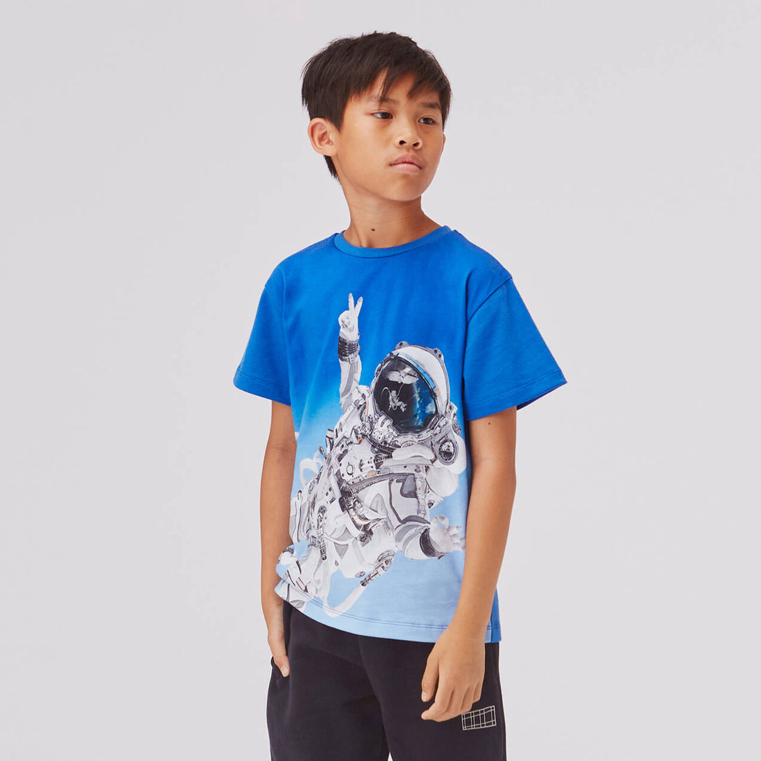 Molo T-Shirt Rasmus Peace Astronaut