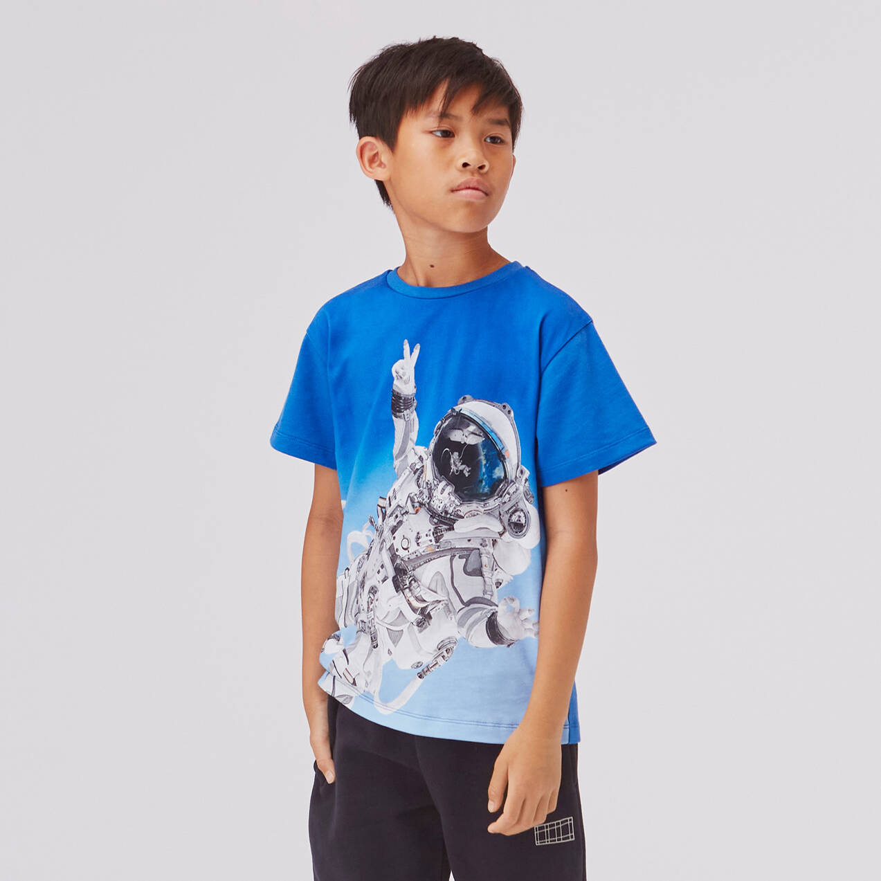 Molo T-Shirt Rasmus Peace Astronaut
