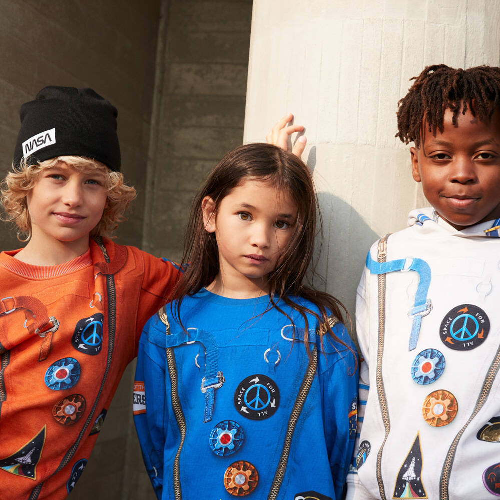 Molo Shirt Rube Blue Astro