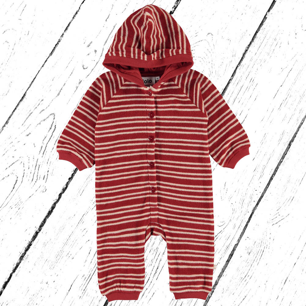 Molo Overall Fidelity Rose Straw Stripe