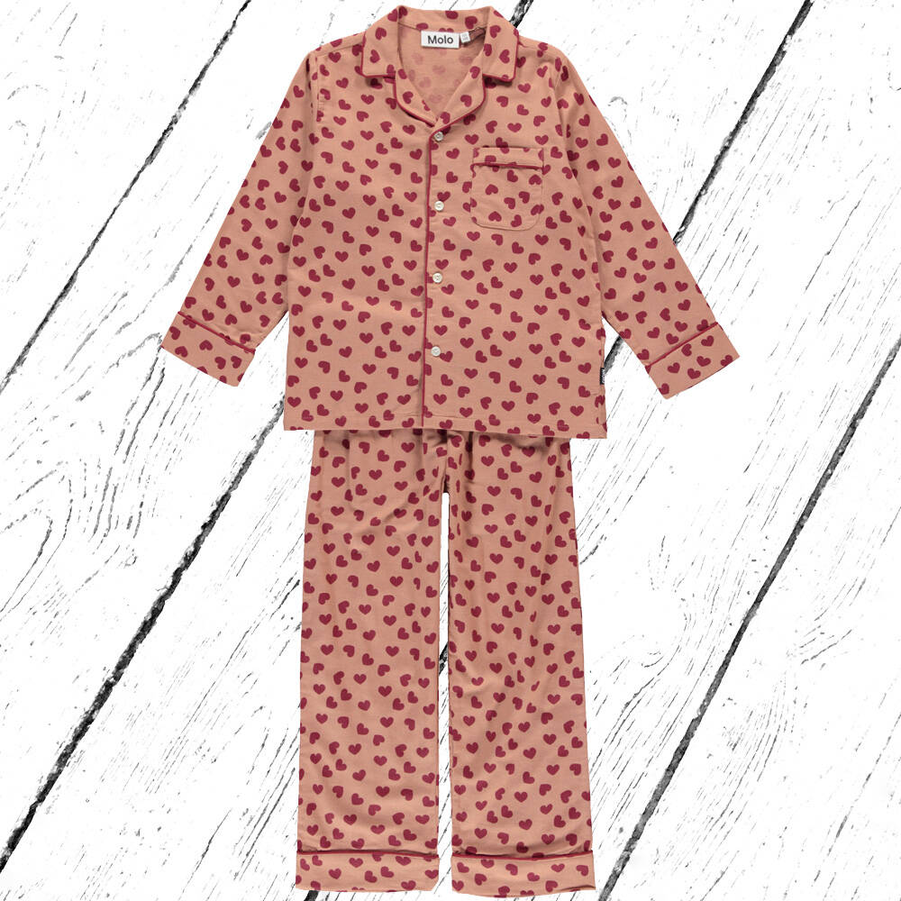 Molo Pyjama Lex Rose Mist Love