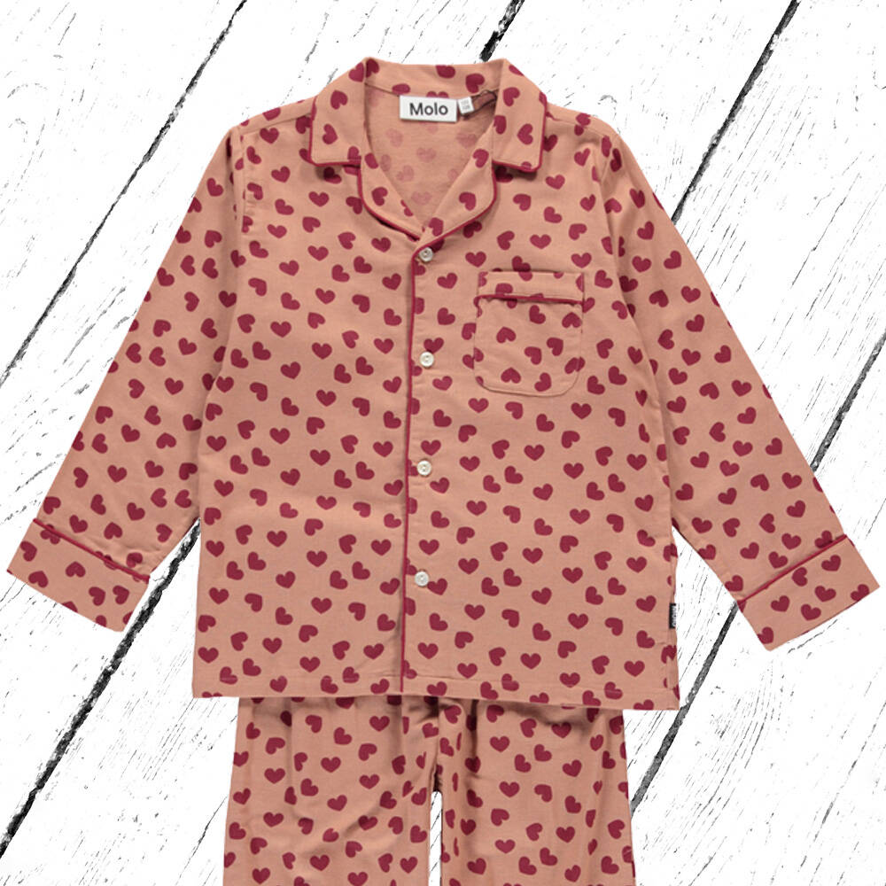 Molo Pyjama Lex Rose Mist Love