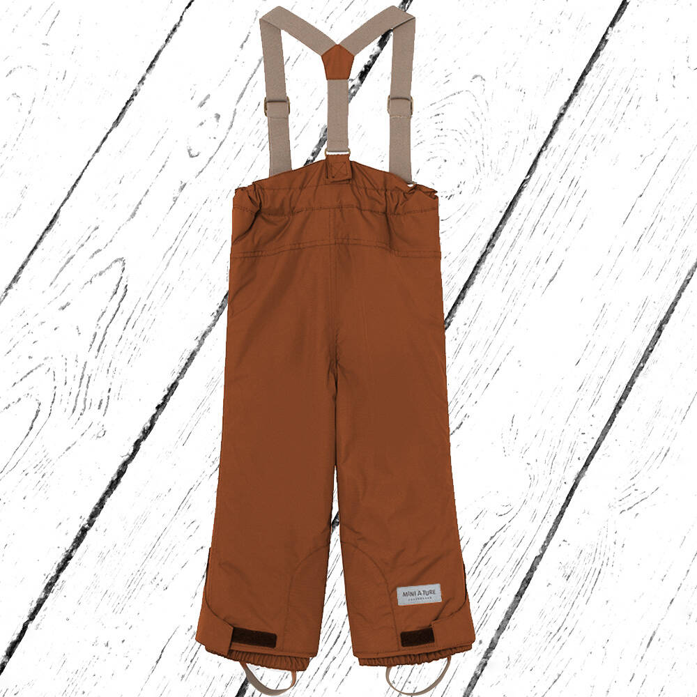 Mini A ture Schneehose Witte Snow Pants Ginger Bread Brown