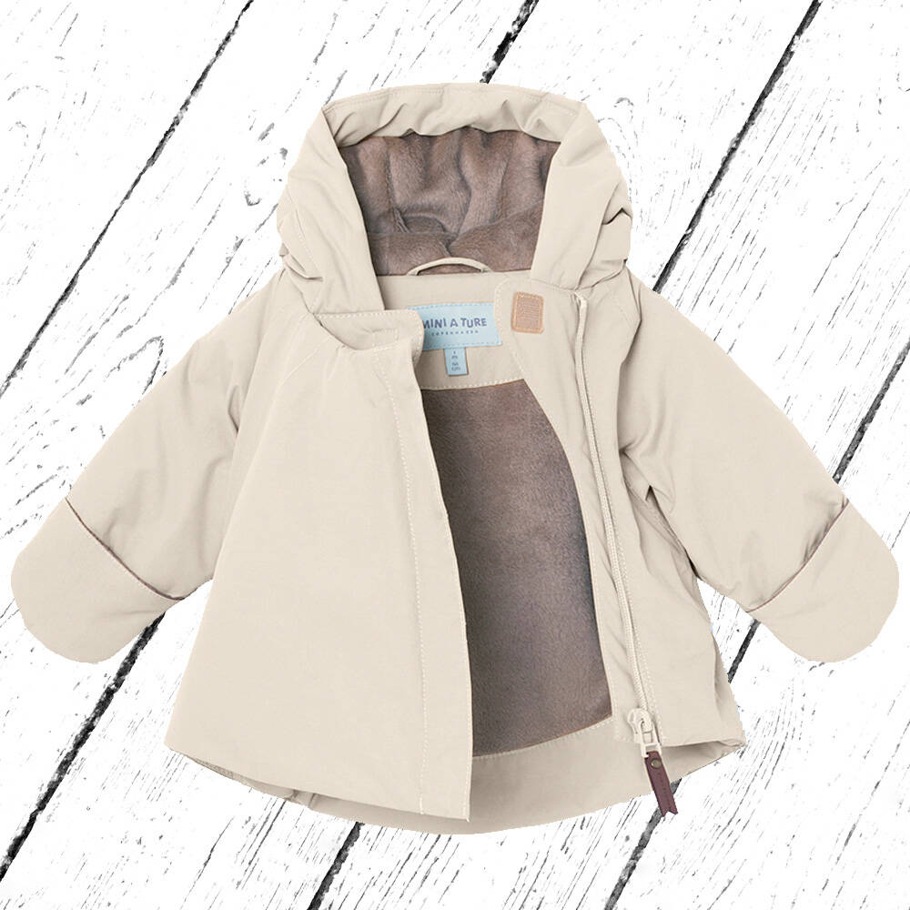 Mini A ture Winterjacke Yaka Winter Jacket Angora Cream