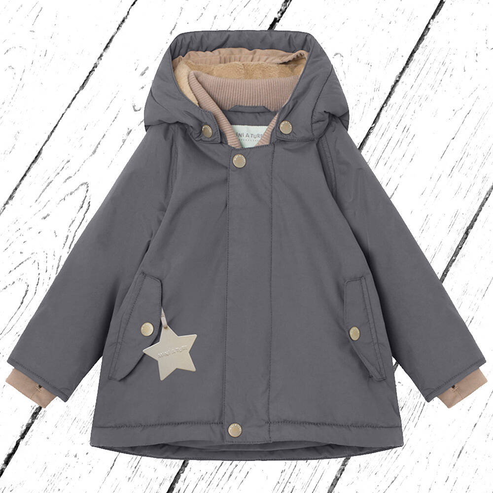 Mini A ture Winterjacke Wally Winter Jacket Forged Iron Blue