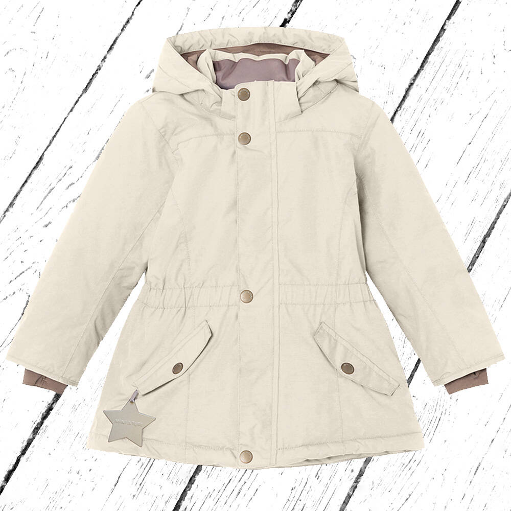 Mini A ture Winterjacke Velaja Winter Jacket Angora Cream