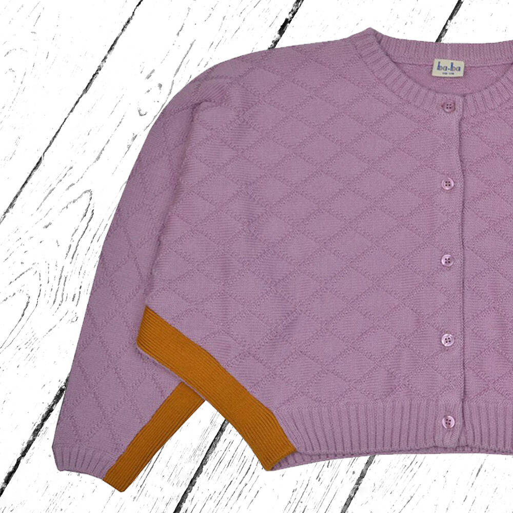 Baba Kidswear Strickjacke Eve Cardigan Lavender Mist
