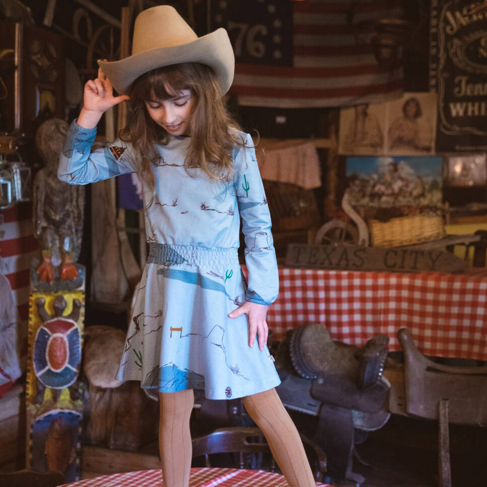 Baba Kidswear Kleid Smockdress Western