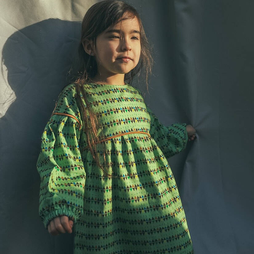 Baba Kidswear Kleid Eef Dress Flag