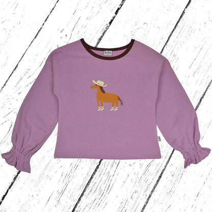 Baba Kidswear Multicolor Shirt Horse Lavender Mist